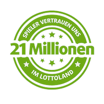 21 Millionen Spieler vertrauen uns im Lottoland